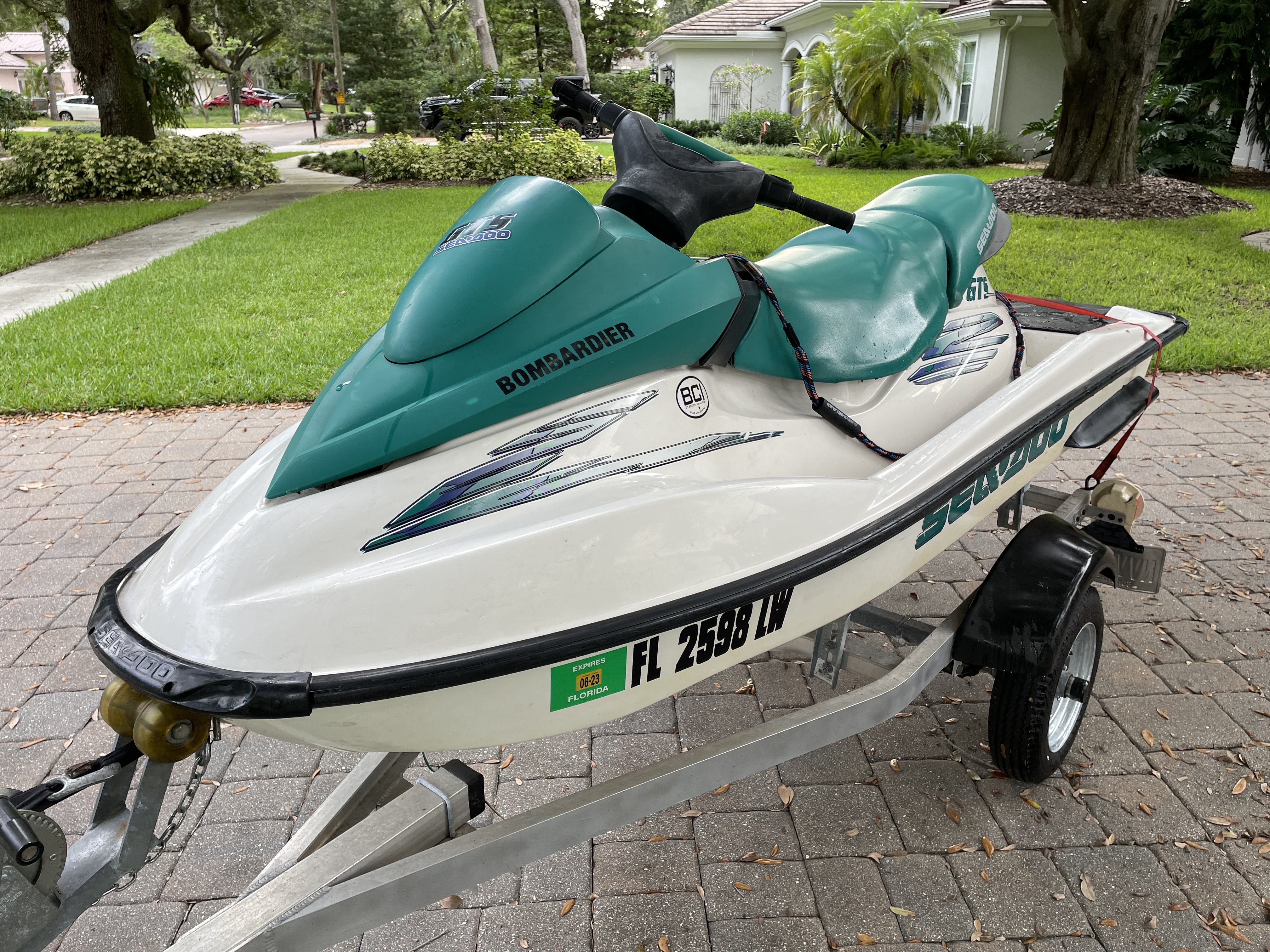 2001 SeaDoo GTS 5819, tampa FL 5022853589